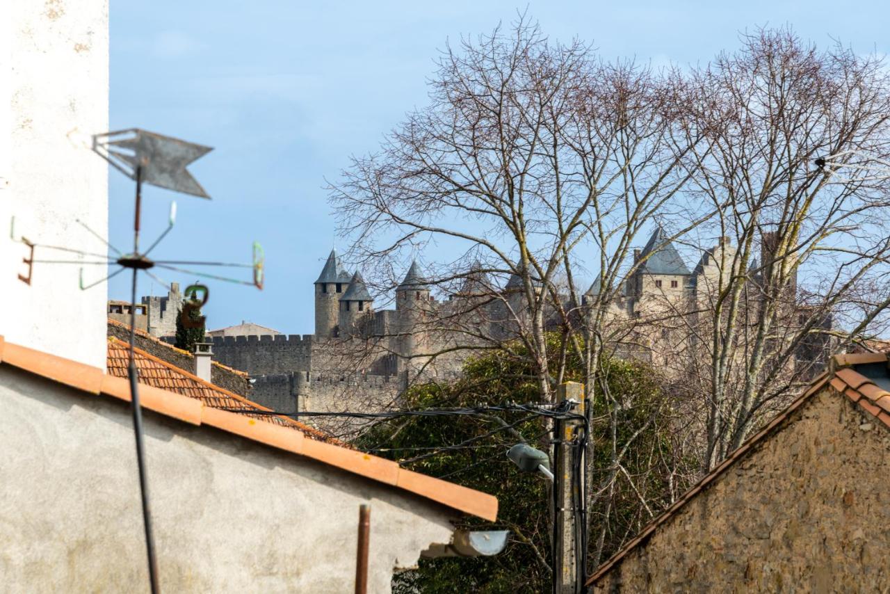 L'Arche De La Cite Avec Netflix Fibre Et Clim Apartment Carcassonne Exterior foto